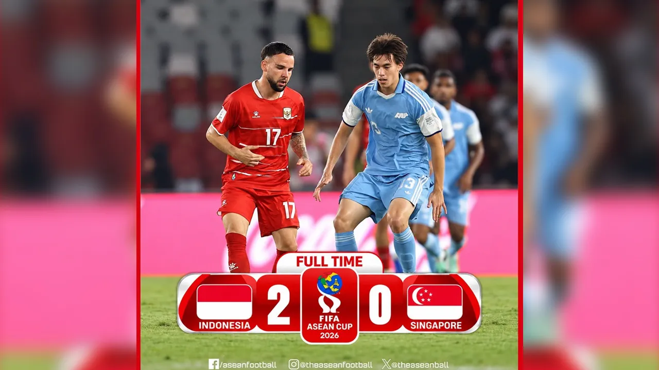 IFA ASEAN CUP 2026 | DIVISION 1 - Group A FT: Indonesia 🇮🇩 2️⃣ - 0️⃣ 🇸🇬 Singapore  _FB ASEAN FOOTBALL