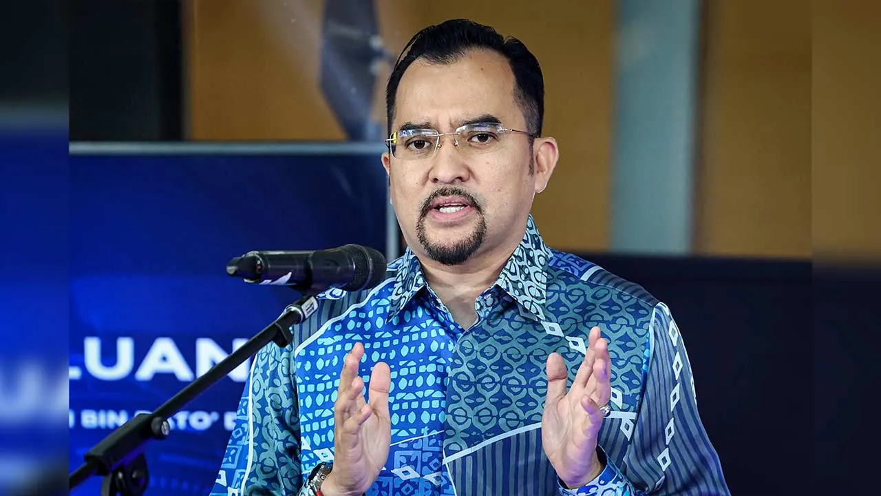 KUALA LUMPUR, 30 Sept - Pengerusi Majlis Amanah Rakyat (MARA) Datuk Dr Asyraf Wajdi Dusuki berucap pada Majlis Pra-Pelancaran MARA Automotive Ecosystem (MATEC 2026) di Bangunan MARA, hari ini. - fotoBERNAMA (2026) HAK CIPTA TERPELIHARA