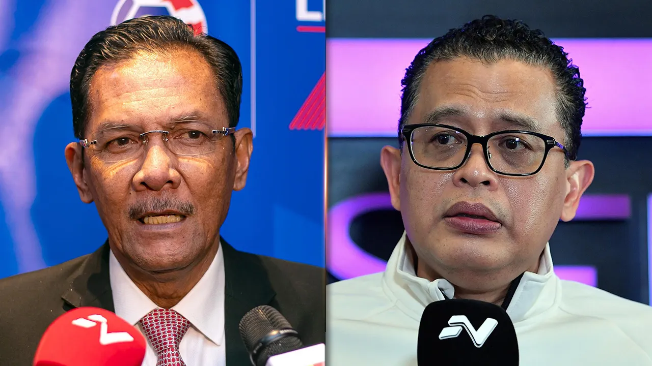 Presiden Liga Bolasepak Malaysia (MFL) Datuk Ab Ghani Hassan, Ahli Lembaga Pengarah Selangor FC Datuk Seri Shahril Mokhtar -- BERNAMA