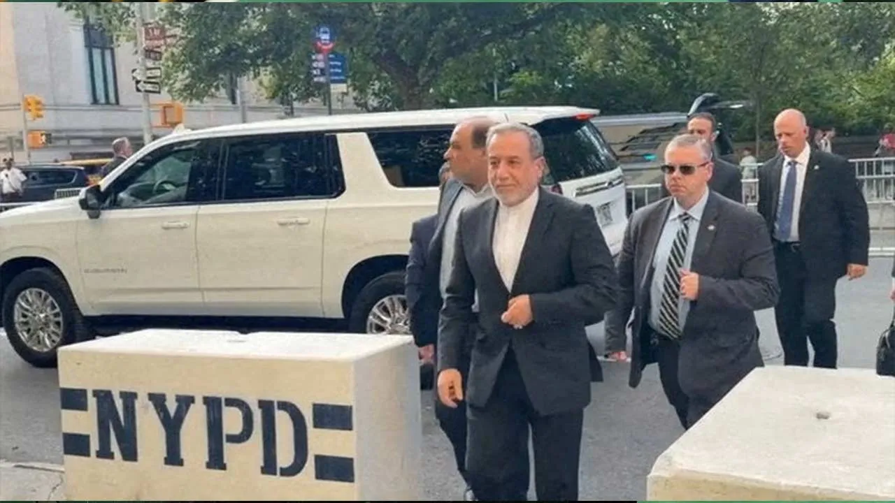 Iranian Foreign Minister Abbas Araqchi arrives for the 81st United Nations General Assembly, in New York City, US, in this screengrab from a video released on September 22, 2026. Araqchi Telegram Channel/Handout via REUTERS THIS IMAGE HAS BEEN SUPPLIED BY A THIRD PARTY. NO USE BBC PERSIAN. NO USE VOA PERSIAN. NO USE MANOTO. NO USE IRAN INTERNATIONAL. NO USE RADIO FARDA. ISRAEL OUT. NO COMMERCIAL OR EDITORIAL SALES IN ISRAEL TPX IMAGES OF THE DAY