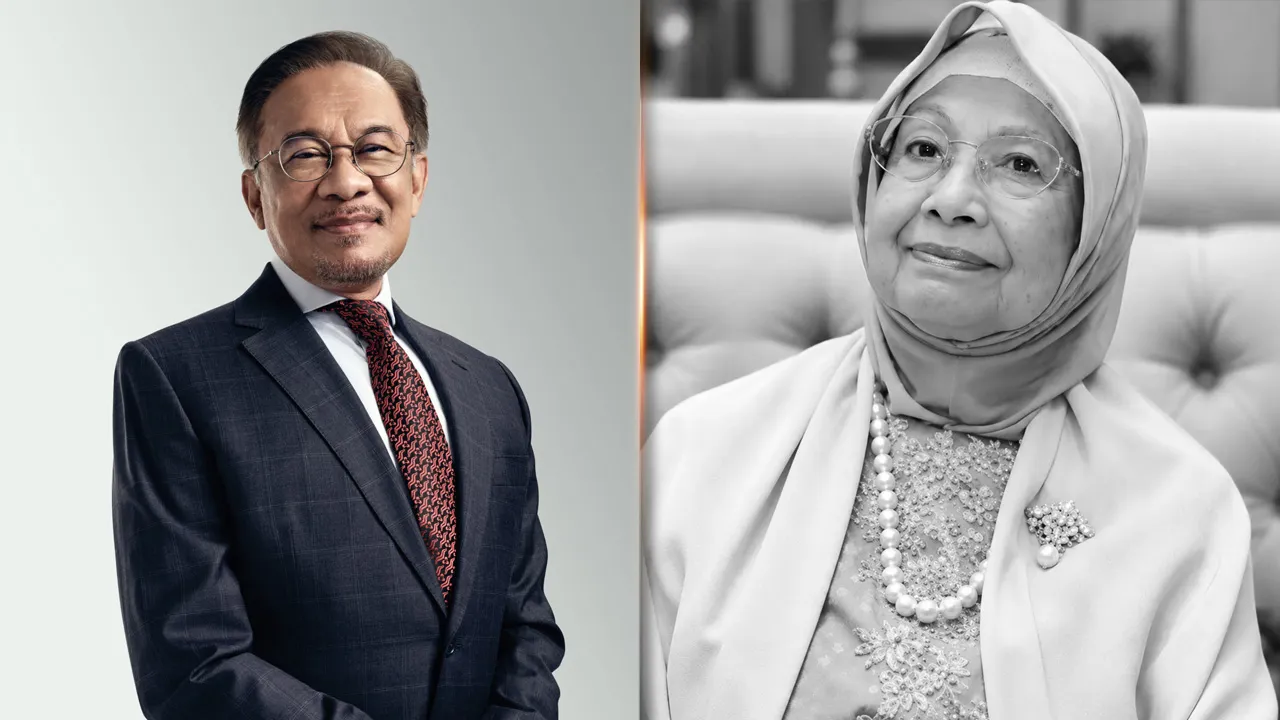 Anwar Ibrahim & Tun Dr Siti Hasmah