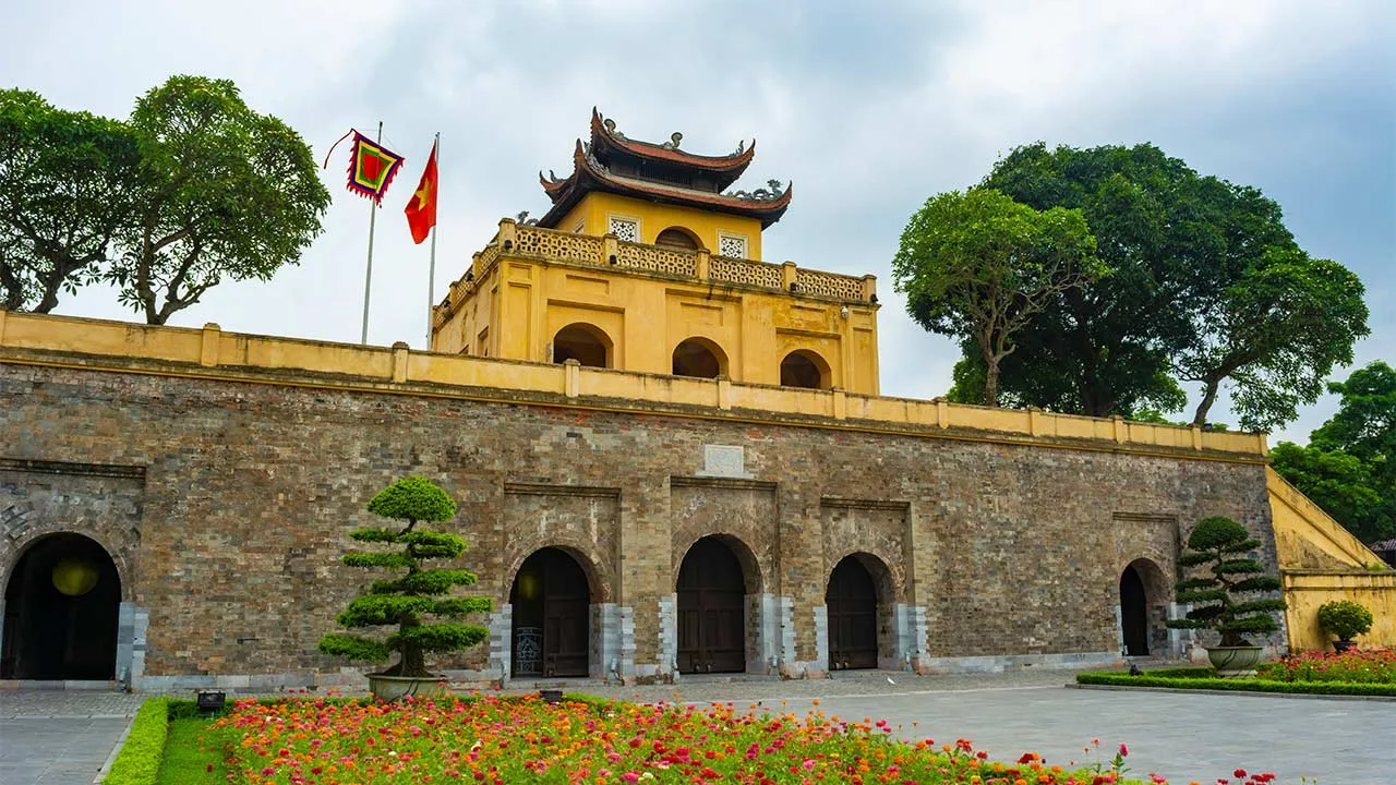 Citadel of Thang Long, Vietnam.