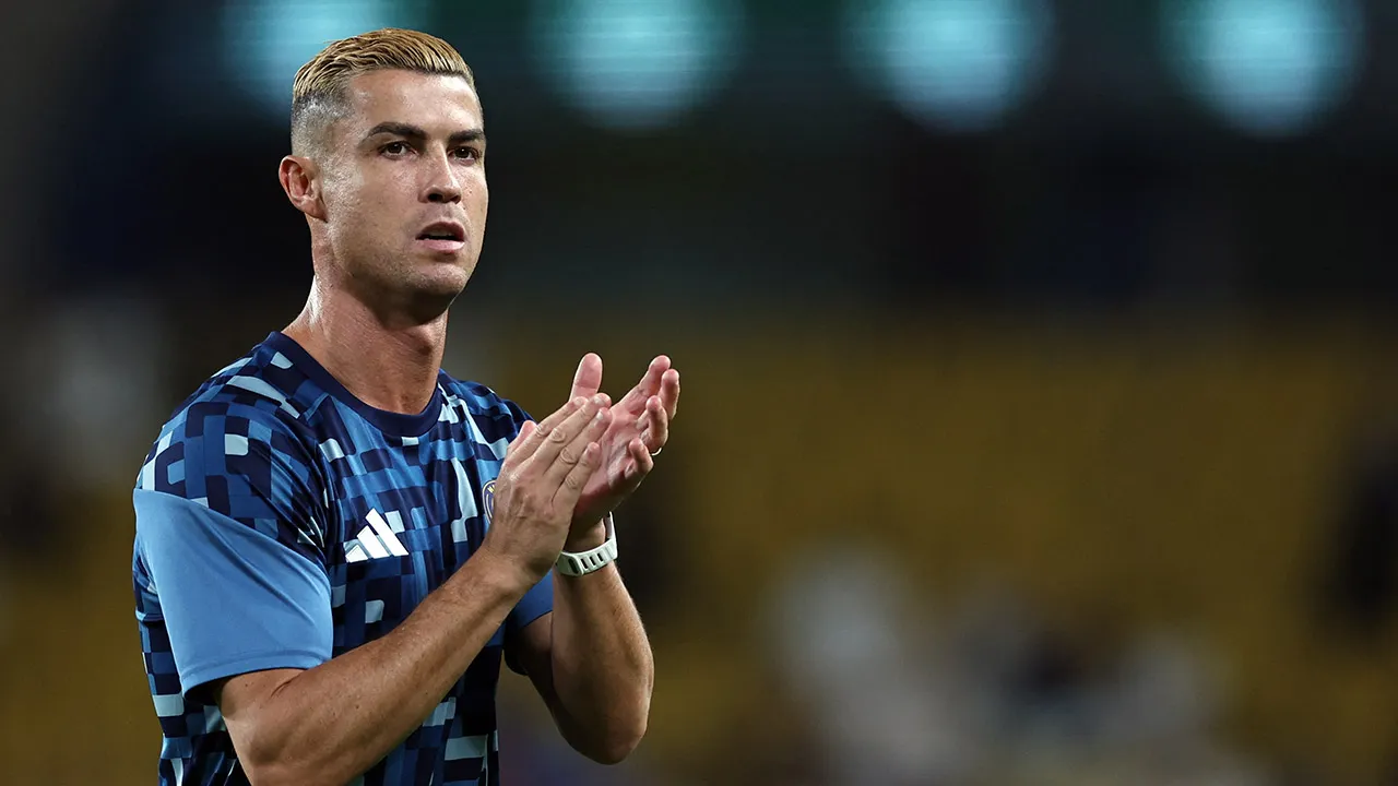 Soccer Football - Saudi Pro League - Al Nassr v Abha - Al Awwal Park, Riyadh, Saudi Arabia - September 9, 2026 Al Nassr's Cristiano Ronaldo during the warm up before the match REUTERS/Hamad I Mohammed