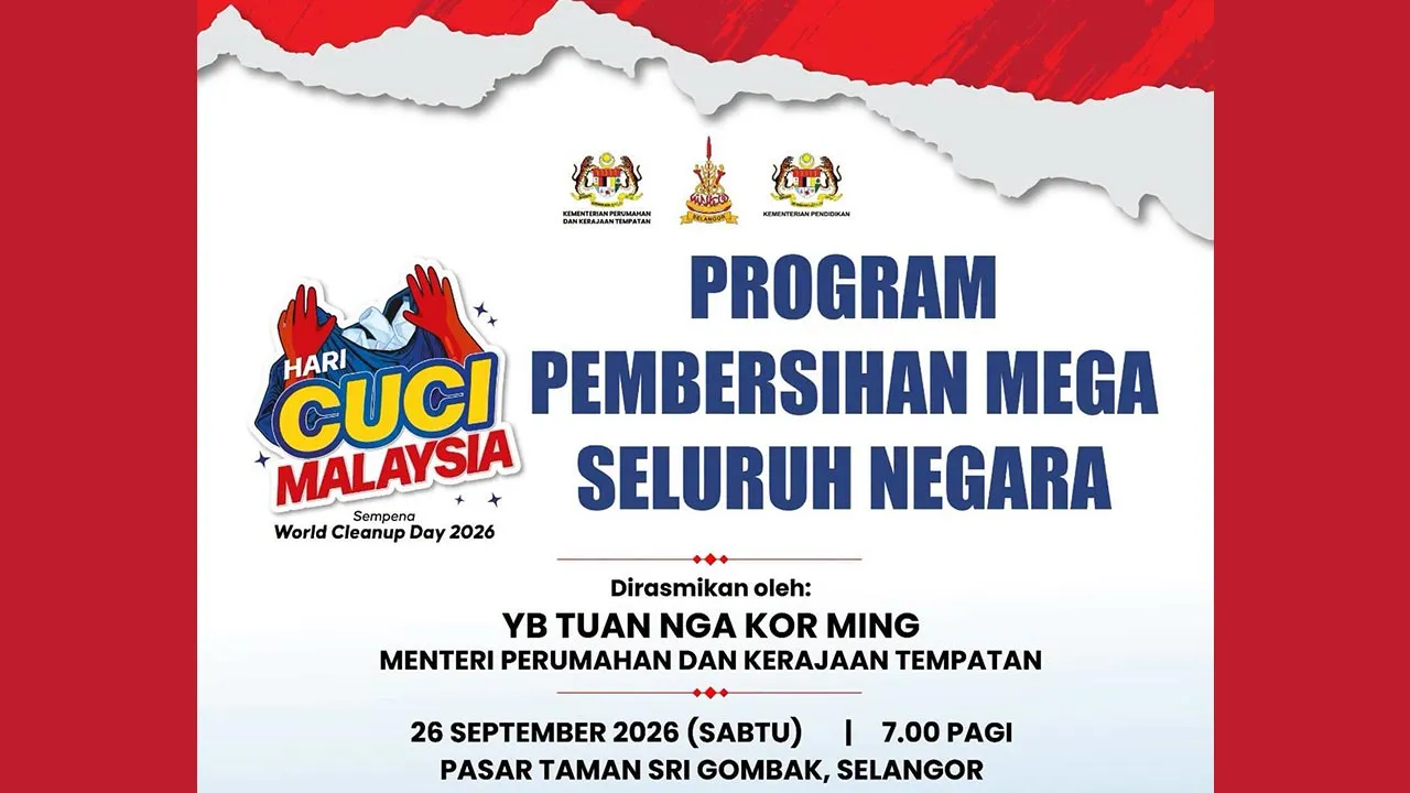 Hari Cuci Malaysia (HCM) 2026  -- FB KPKT Malaysia﻿