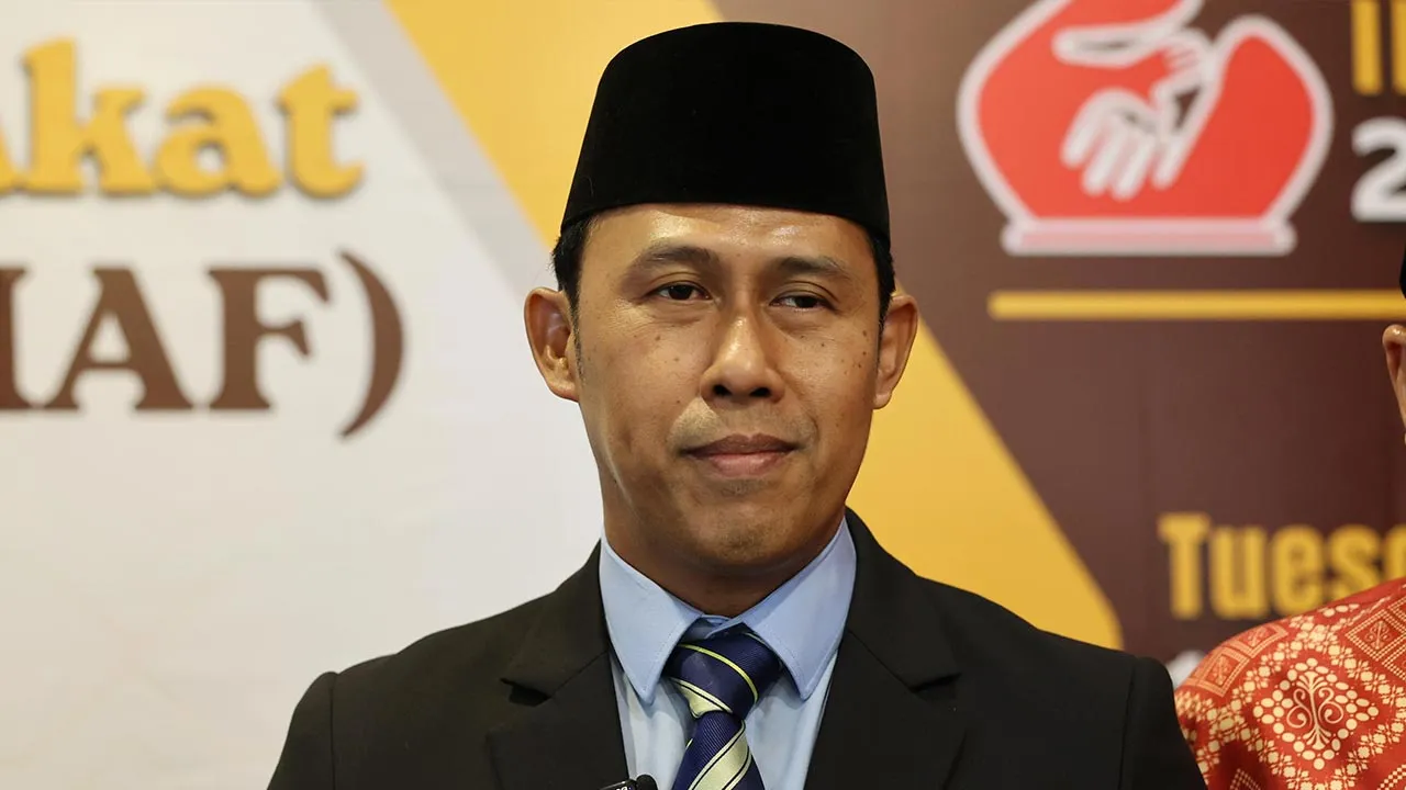 BANGI, 15 Sept - Setiausaha Majlis Agama Islam Selangor (MAIS) Mohd Sabirin Sarbini ketika berucap pada Majlis Perasmian Persidangan Antarabangsa Masjid, Zakat dan Wakaf (IMAF) 2026 hari ini. - fotoBERNAMA (2026) HAK CIPTA TERPELIHARA