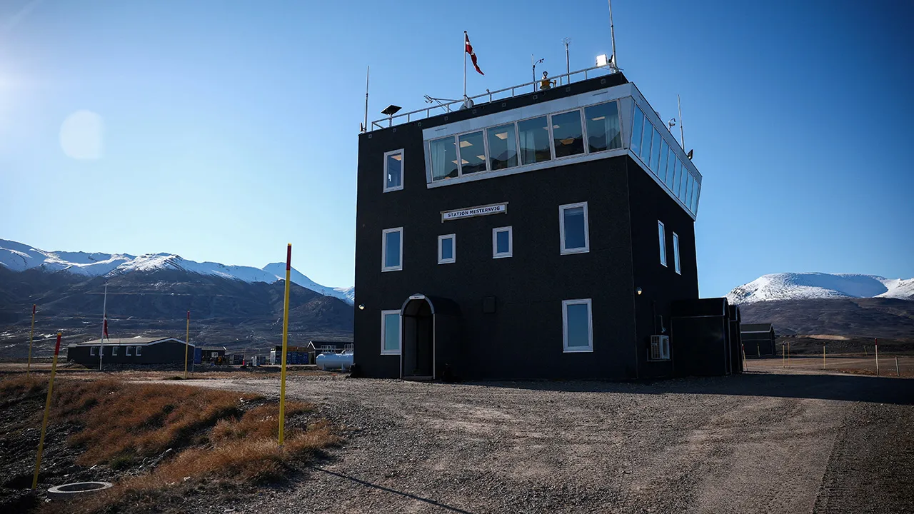 General view of Mestersvig military outpost in Mestersvig, Greenland, September 18, 2025. REUTERS/