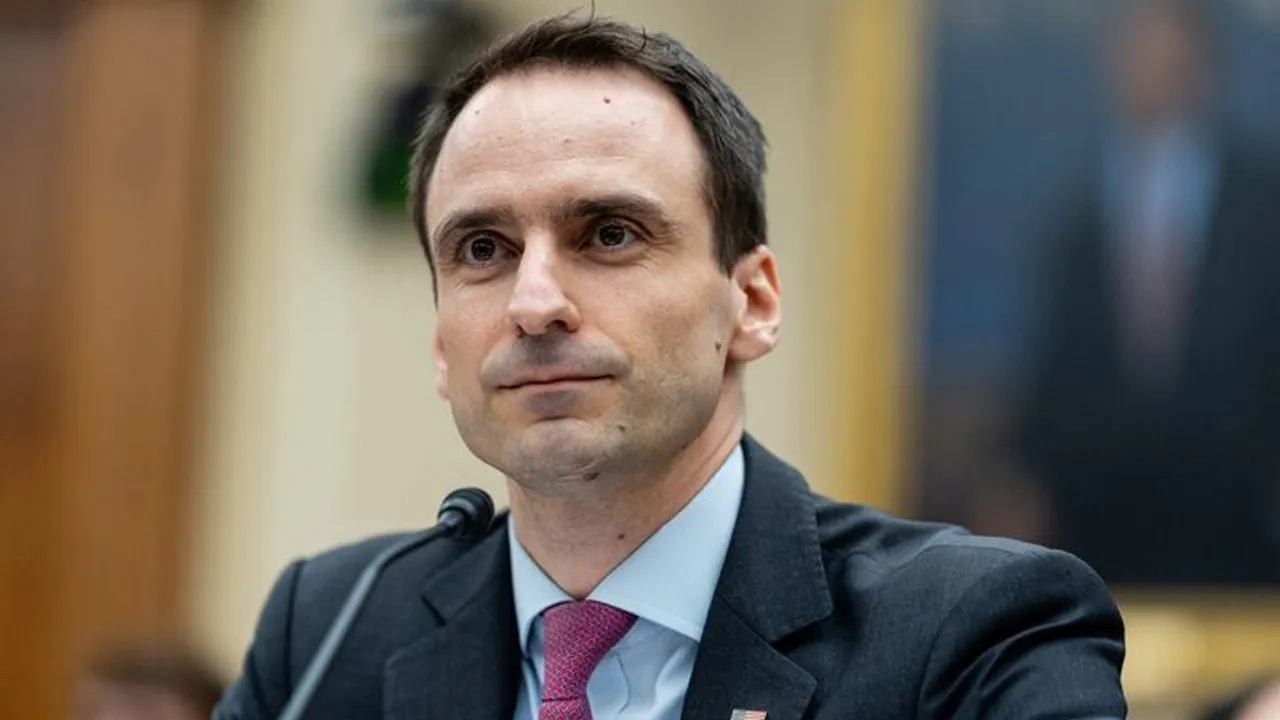 Michael Kratsios, director of the White House Office of Science and Technology Policy, testifies before the House Committee on Science, Space, and Technology on Capitol Hill in Washington, D.C., U.S., July 22, 2026. REUTERS