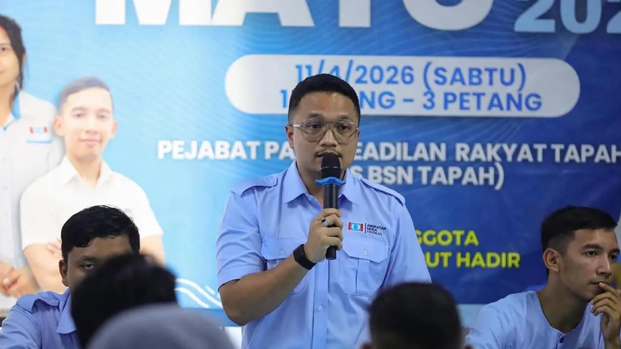 Ketua Angkatan Muda Keadilan (AMK) Selangor, Muhammad Iman Haziq Mohammad Hamizi