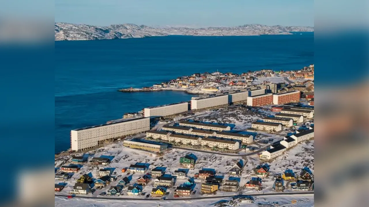 A drone view of Nuuk, Greenland, Jan 25, 2026. (File photo: Reuters/Marko Djurica)