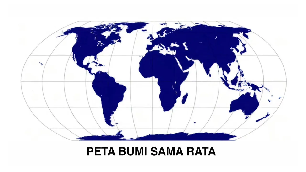 Peta Bumi Sama Rata