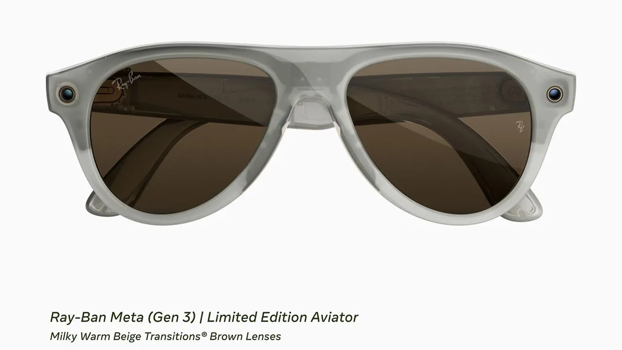 Ray-Ban Meta (Gen 3) dan Meta Glasses Edisi Lisa Dilancarkan – Bateri Lebih Tahan Lama -- AMANZ