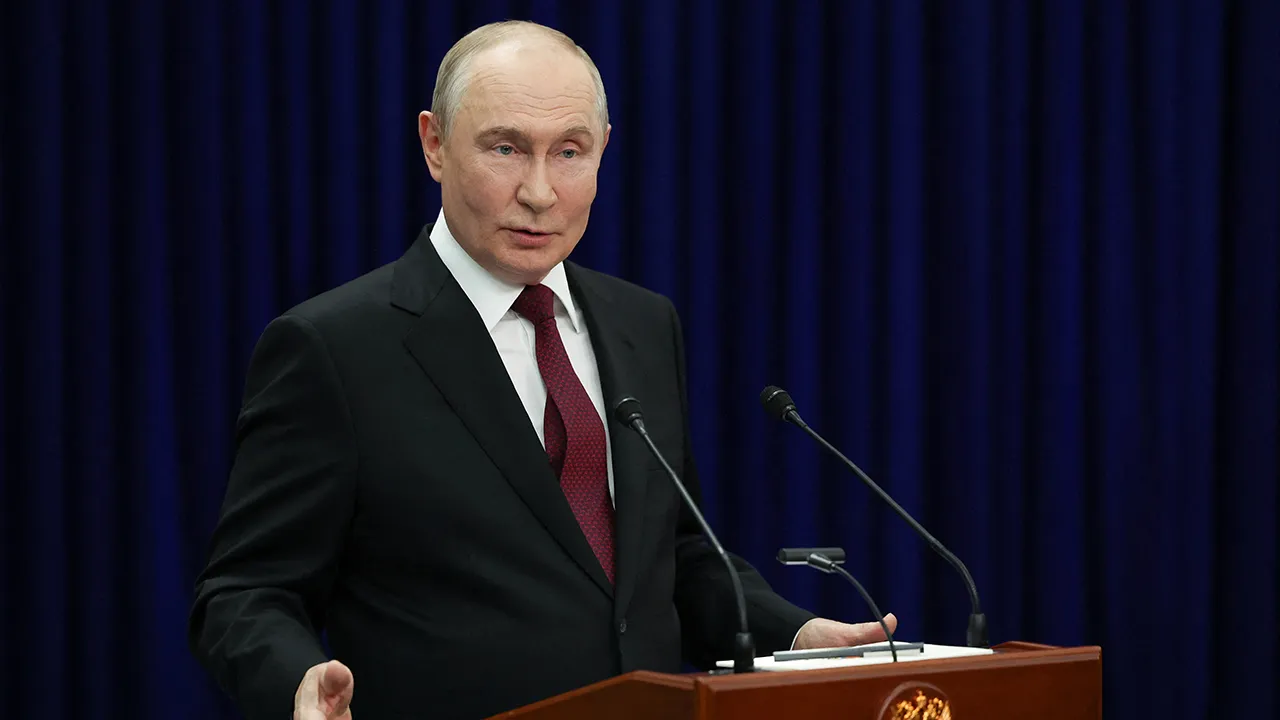 Russian President Vladimir Putin speaks during a press conference following the Shanghai Cooperation Organisation (SCO) summit in Bishkek, Kyrgyzstan September 2, 2026. Sputnik/Vyacheslav Prokofyev/Pool via REUTERS
