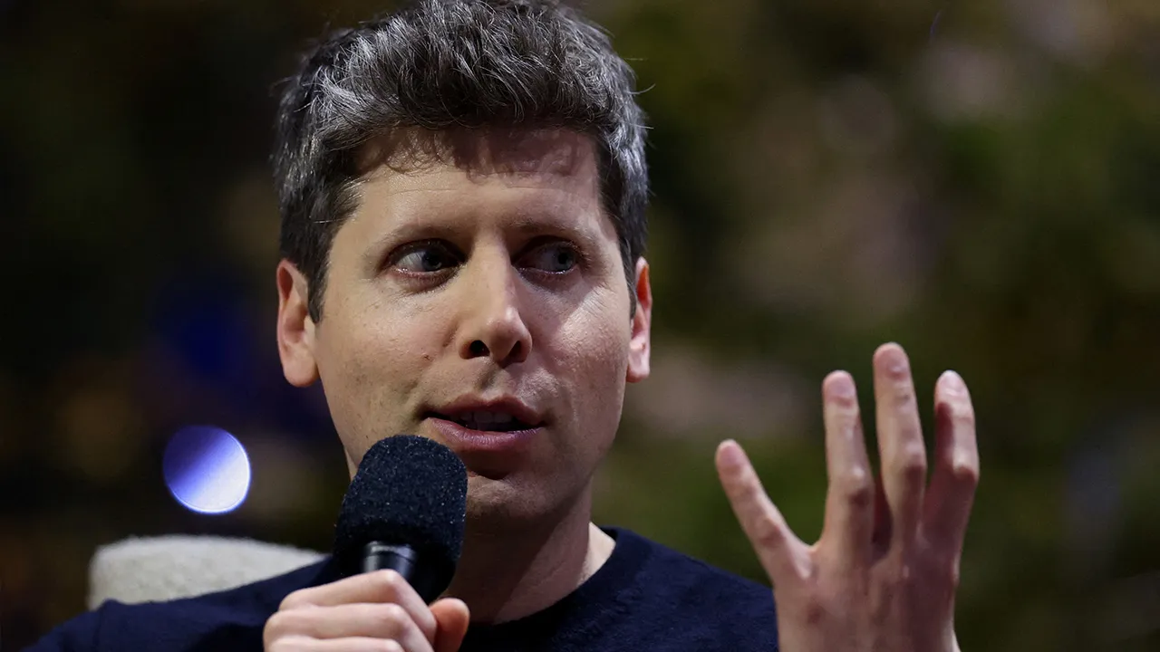 OpenAI CEO Sam Altman speaks at Dreamforce 2026 summit in San Francisco, California, U.S., September 15, 2026. REUTERS/Carlos Barria