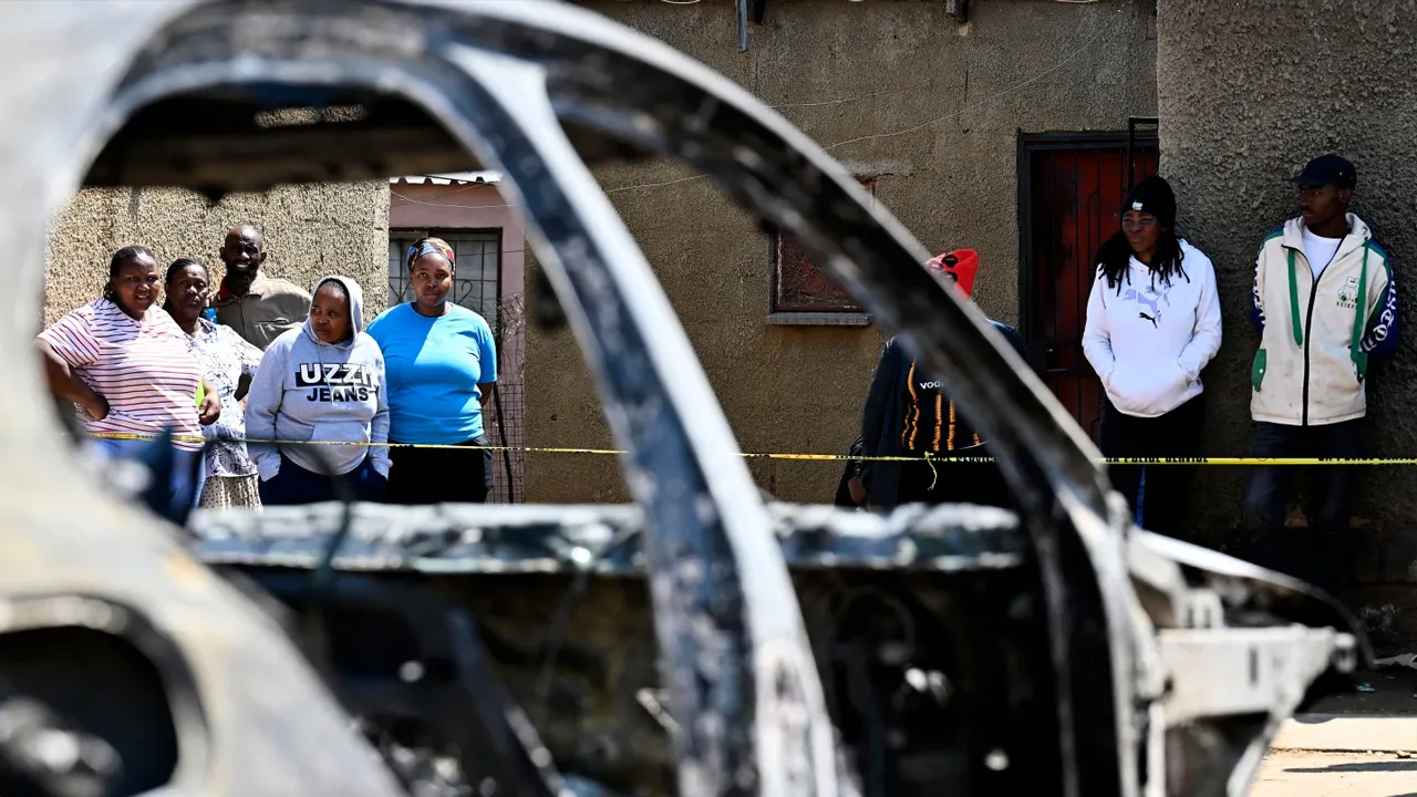 CAPE TOWN, South Africa (AP) — Two separate mass shootings in South African townships within hours of each other have left at least 27 people dead, police said on Sunday.