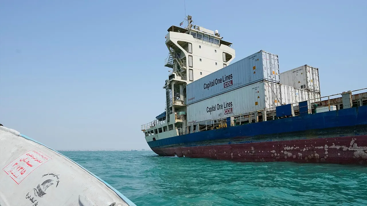 A cargo vessel carrying shipping containers lies anchored in the Strait of Hormuz off Bandar Abbas, Iran, Sunday, Sept. 6, 2026. (AP Photo/Vahid Salemi) Provided by: AP APTOPIX Iran War Strait of Hormuz Photo Metadata ID 26249367276059 Submission Date Sep 6, 2026 10:48 (GMT) Creation Date Sep 06, 2026 10:47 (GMT+02:00) Photographer Vahid Salemi Source AP Copyright AP Credit AP Photo/Vahid Salemi Transmission Reference XEM108 Byline Title stf People Shown Special Instructions ISRAEL OUT; NO ACCESS ISRAEL MED
