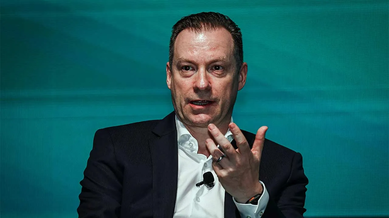 KUALA LUMPUR, Sept 9 - Group Chief Business and Technology Officer of Axiata Group Berhad, Thomas Hundt gestures while sharing his views at a forum on "Building ASEAN Coordinated Response to Scams and Fraud " during the M360 GSMA ASEAN event today. - fotoBERNAMA (2026) COPYRIGHT RESERVED