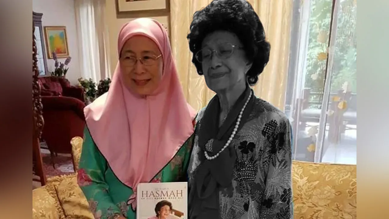 Tun Siti Hasmah dan Wan Azizah