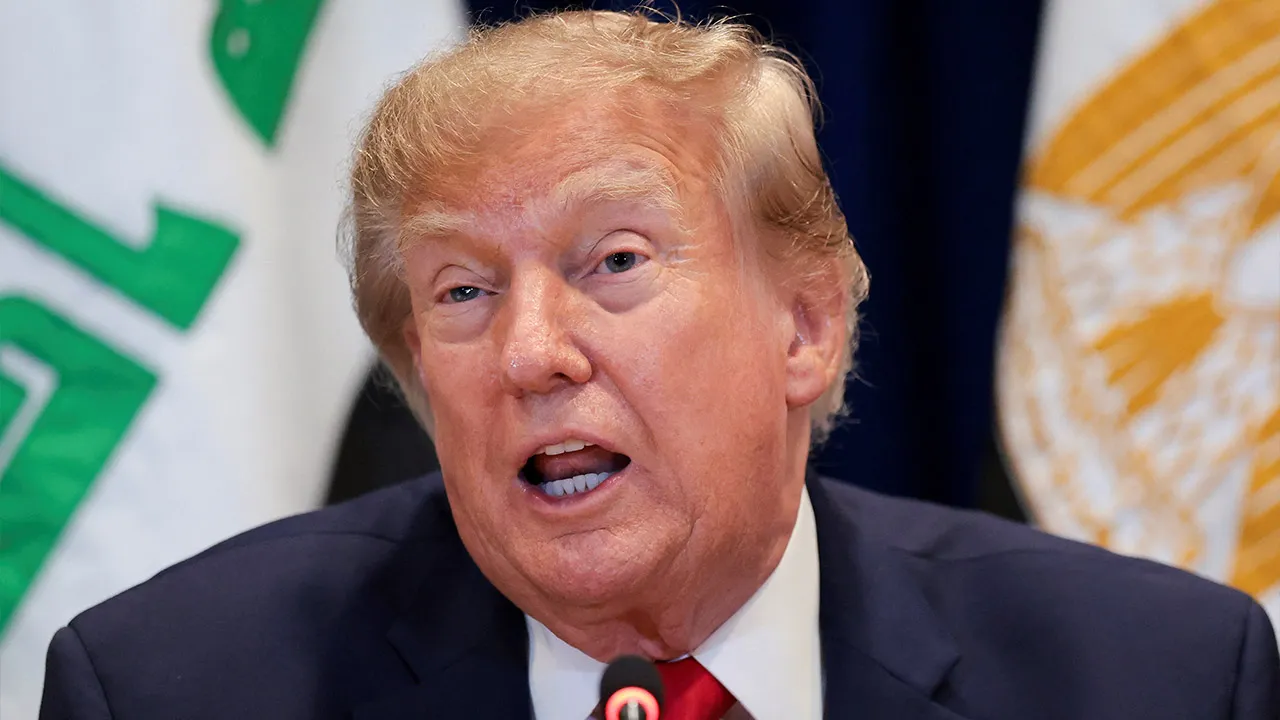 US President Donald Trump speaks during a multilateral meeting with leaders from the Gulf Cooperation Council, which includes the United Arab Emirates (UAE), Qatar, Bahrain, Kuwait, and Oman, during the 81st United Nations General Assembly (UNGA) in New York City, US, September 22, 2026. REUTERS/Kylie Cooper