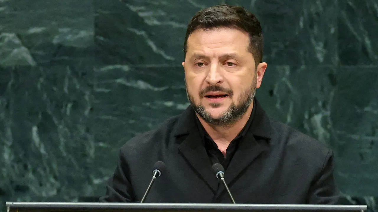 FILE PHOTO: Ukraine's President Volodymyr Zelenskiy addresses the 81st United Nations General Assembly (UNGA) at UN headquarters in New York City, US, September 23, 2026. REUTERS/CAITLIN OCHS/File Photo