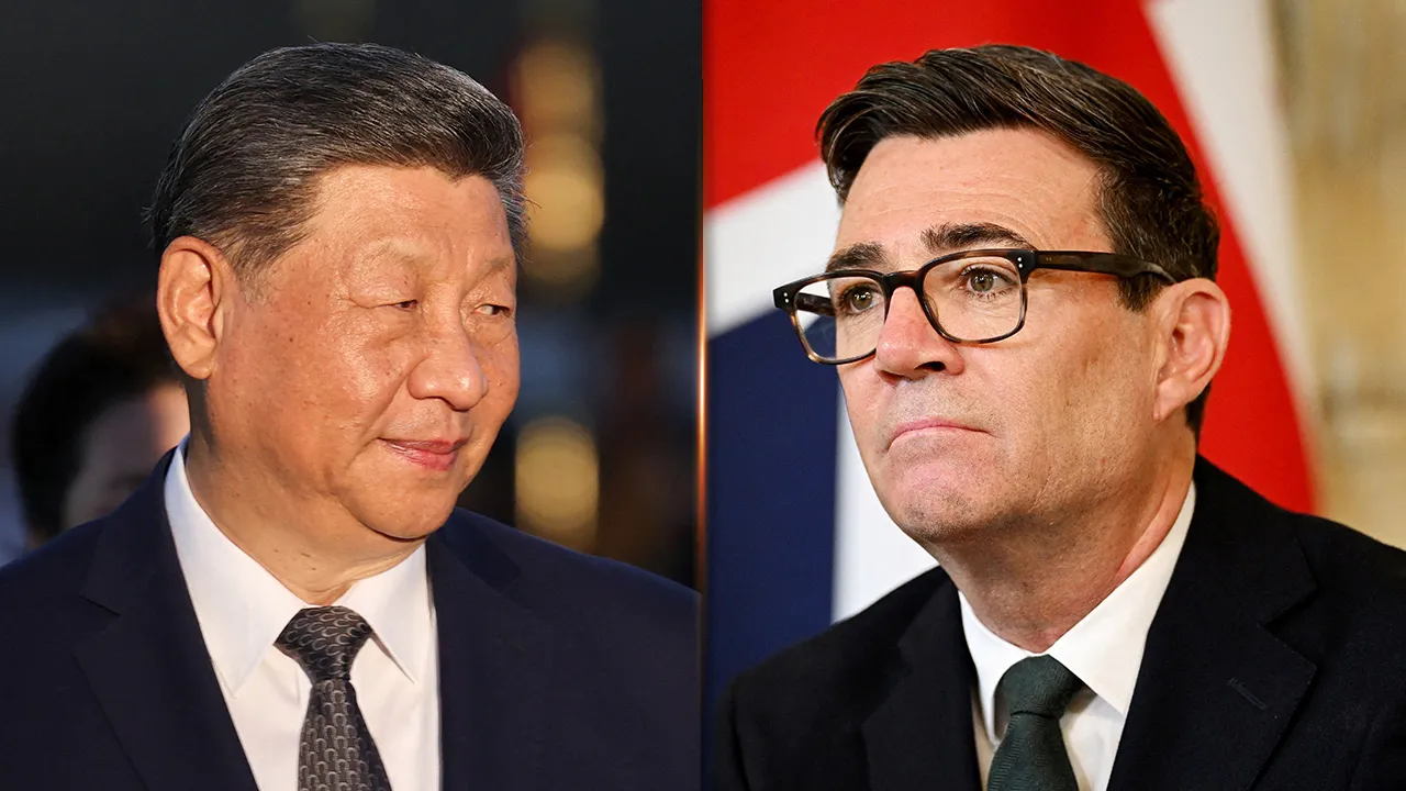 Chinese President Xi Jinping, British Prime Minister Andy Burnham -- REUTERS