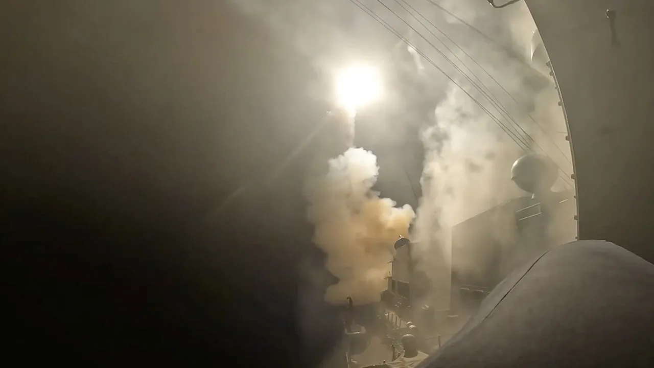 A screengrab from a video obtained from social media on September 1, 2026, shows a missile launch on the day U.S. Central Command (CENTCOM) said U.S. forces carried out strikes on Iranian military target. U.S. Central Command/Handout via REUTERS THIS IMAGE HAS BEEN SUPPLIED BY A THIRD PARTY. MANDATORY CREDIT. Verification: Reuters was not able to independently verify the location and the date when the video was taken, however they match official reports of U.S. strikes on Iran and no earlier versions of the