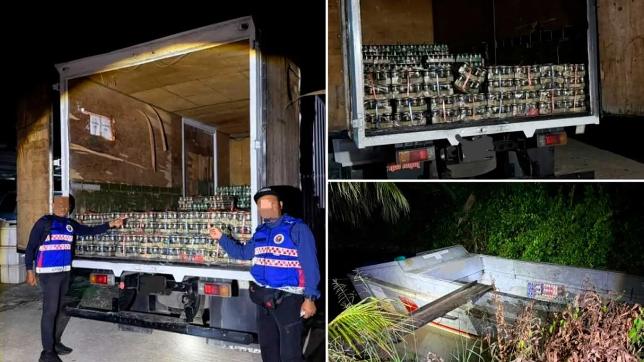 APMM Labuan seludup minuman keras_APMM LABUAN