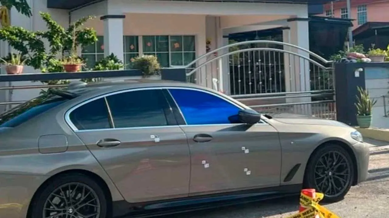 Polis buru dua lelaki lepaskan tembakan depan rumah