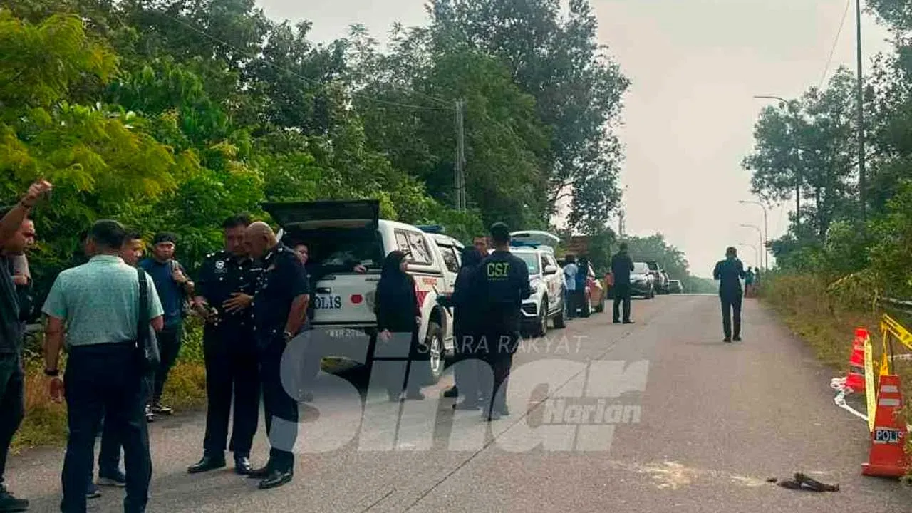 Mayat lelaki berpakaian sukan ditemui tepi semak, terdapat kesan kecederaan