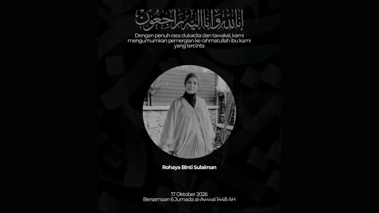 Rohaya Sulaiman, meninggal dunia, Syazwan Razak_IG Syazwan Razak