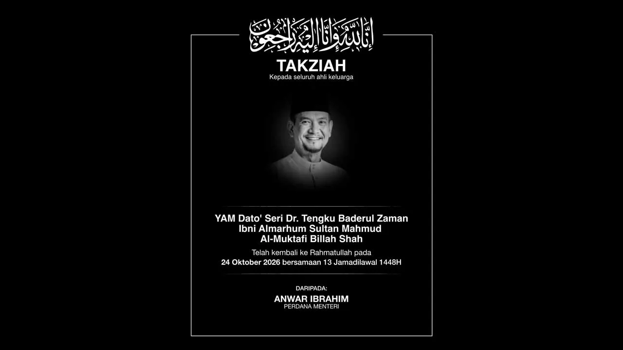 [TB]_Takziah Almarhum YAM Tengku Dato’ Seri Baderul Zaman_FB Anwar Ibrahim