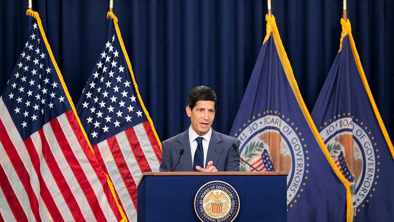 US Federal Reserve Chairman Kevin Warsh speaks at a press conference, following a two-day meeting of the Federal Open Market Committee (FOMC), at the Federal Reserve in Washington, DC, US, October 28, 2026. REUTERS/Kylie Cooper
