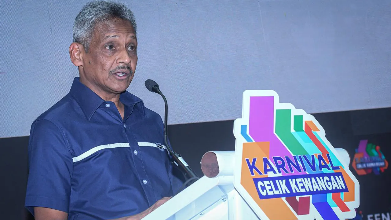 SHAH ALAM, 24 Okt -- Gabenor Bank Negara Malaysia Datuk Seri Abdul Rasheed Ghaffour berucap pada Majlis Perasmian Karnival Celik Kewangan Selangor di Central i-City Shah Alam hari ini.  -- fotoBERNAMA (2026) HAK CIPTA TERPELIHARA