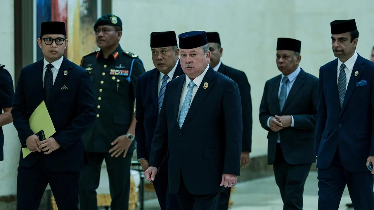 KUALA LUMPUR, 14 Okt - Yang di-Pertuan Agong Sultan Ibrahim berkenan berangkat ke Mesyuarat Majlis Raja-Raja (MRR) ke-273 di Istana Negara, hari ini.  - fotoBERNAMA (2026) HAK CIPTA TERPELIHARA