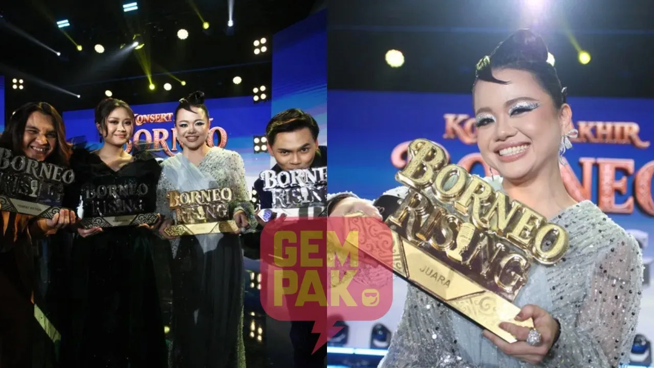 Bintang Borneo Rising, Dabra dinobatkan sebagai juara edisi pertama program berkenaan. - Gempak