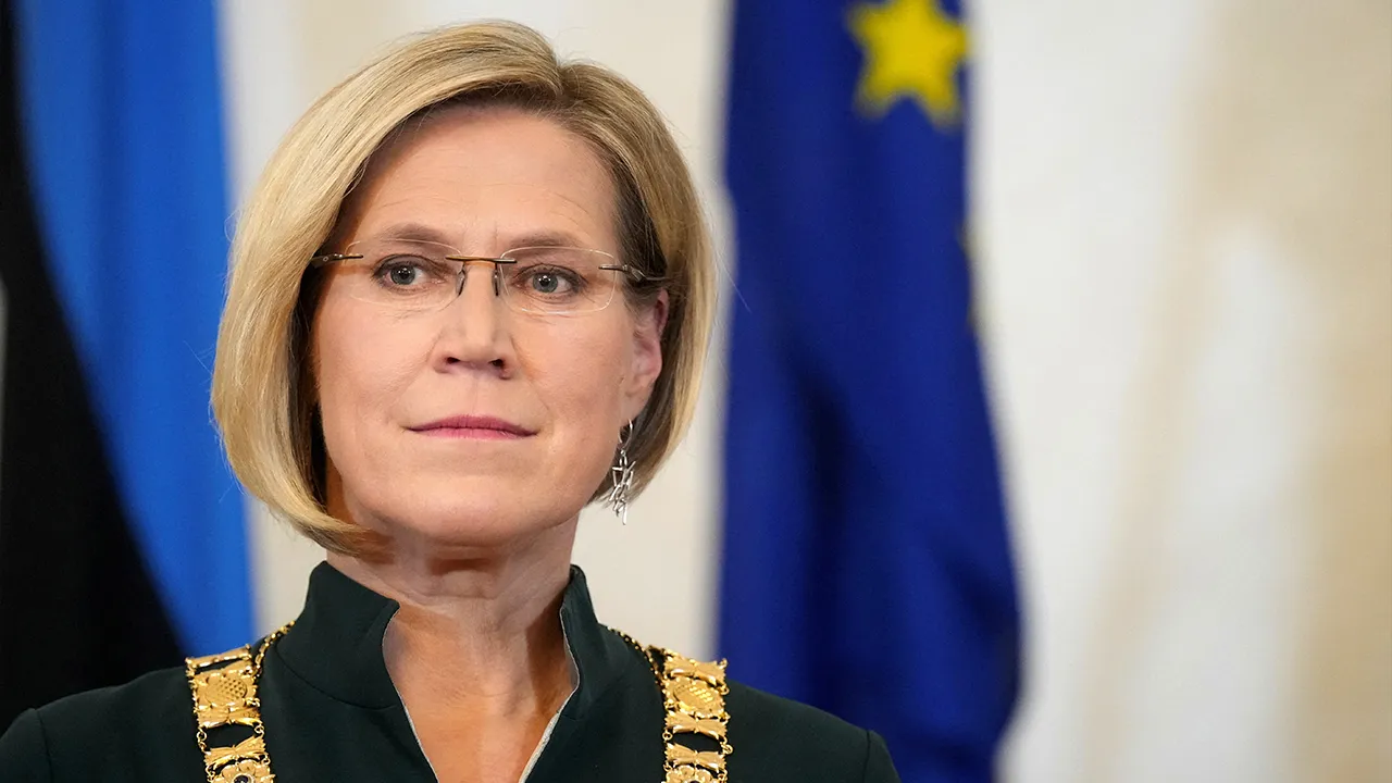 Estonian President Ulle Madise poses after her inauguration ceremony in Tallinn, Estonia October 12, 2026. REUTERS