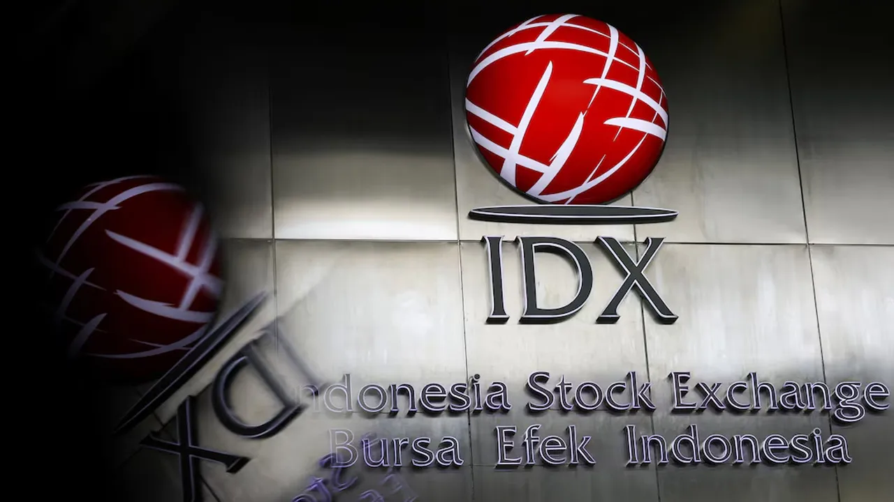 The Indonesia Stock Exchange (IDX) logo is displayed in Jakarta, Indonesia, October 16, 2026. REUTERS/Ajeng Dinar Ulfiana