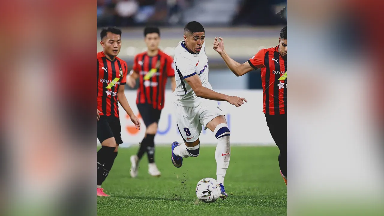 A two-goal advantage to bring home from the semi-final first leg. FB JOHOR Southern Tigers