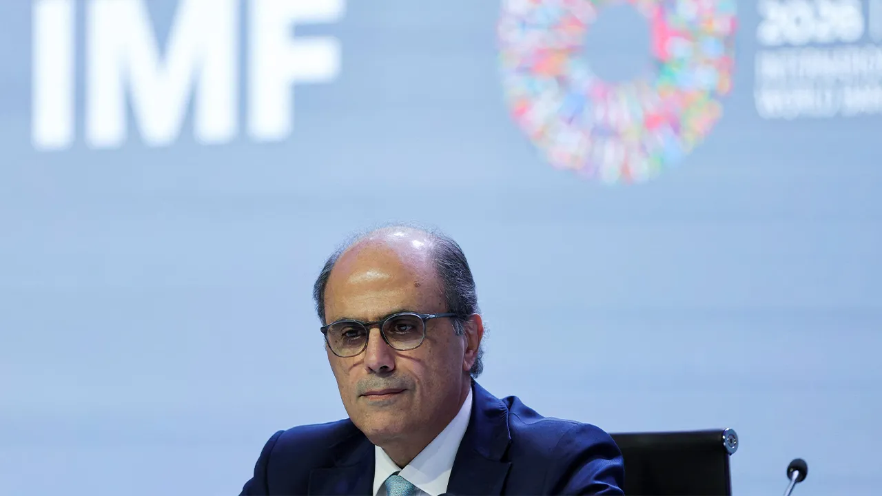 Jihad Azour, Director, Middle East and Central Asia Department, IMF, attends an IMF briefing on Regional Economic Outlook for Middle East and Central Asia at the IMF/World Bank 2026 Annual Meetings at Queen Sirikit National Convention Center (QSNCC) in Bangkok, Thailand, October 15, 2026. REUTERS/Athit Perawongmetha