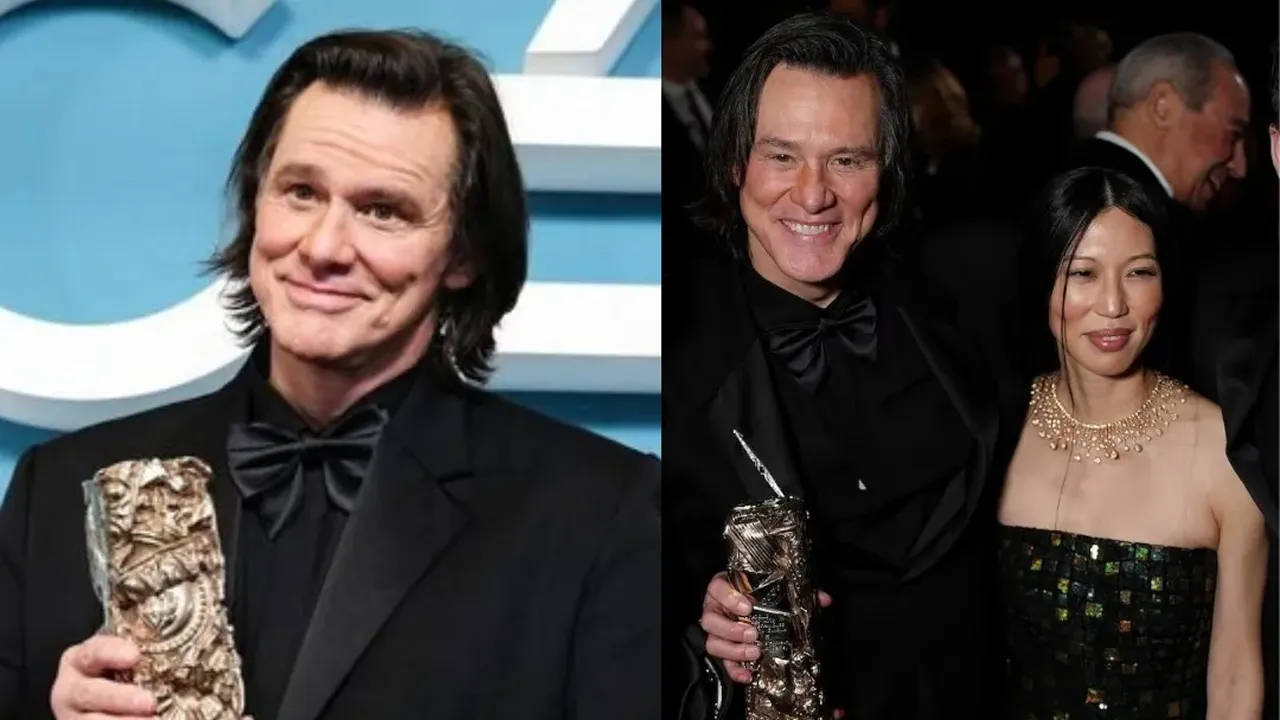 Aktor terkenal, Jim Carey menamatkan zaman duda selama 29 tahun apabila berkahwin dengan kekasihnya, Min Ah.