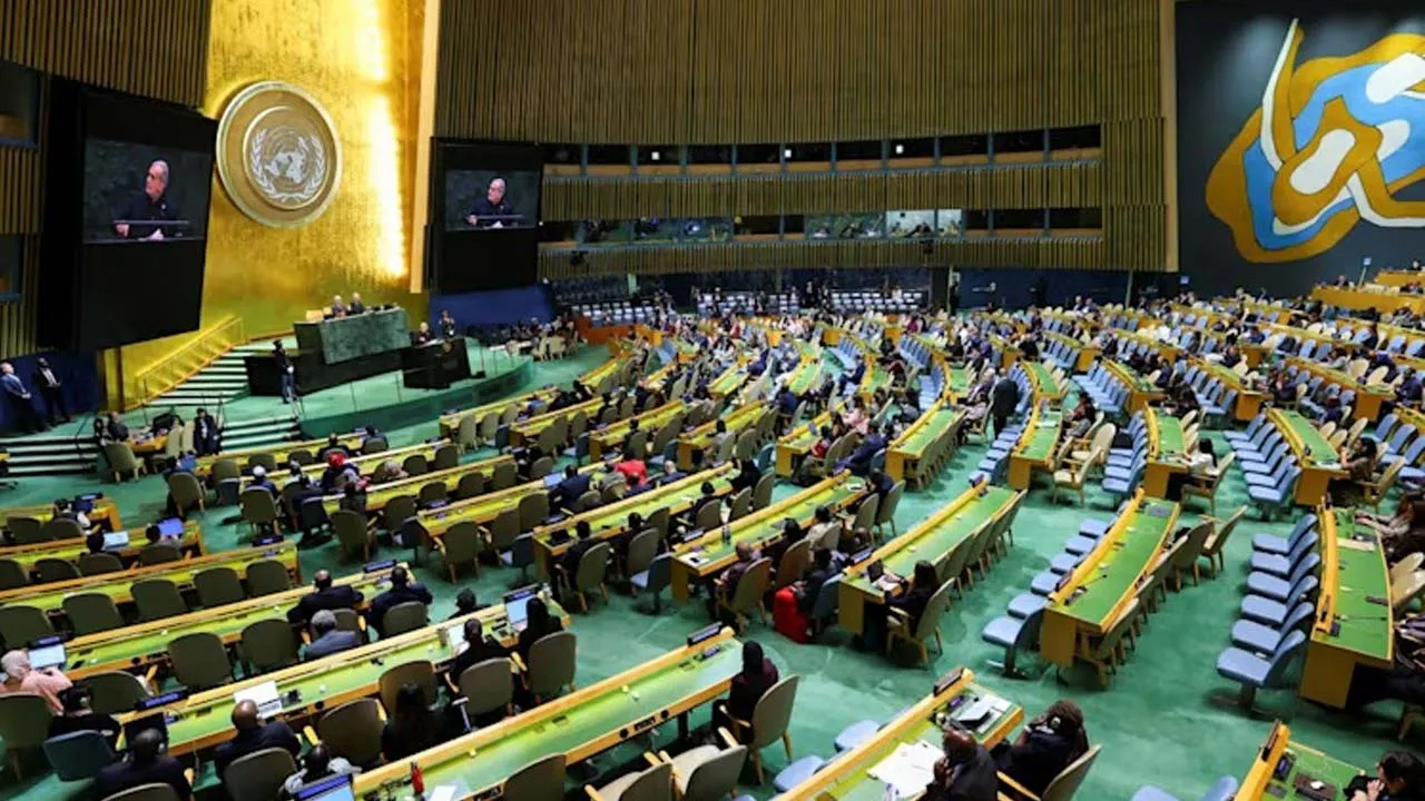 Iran's President Masoud Pezeshkian addresses the 81st United Nations General Assembly at UN headquarters in New York City, US, Sep 23, 2026. (File photo: REUTERS/Mike Segar)