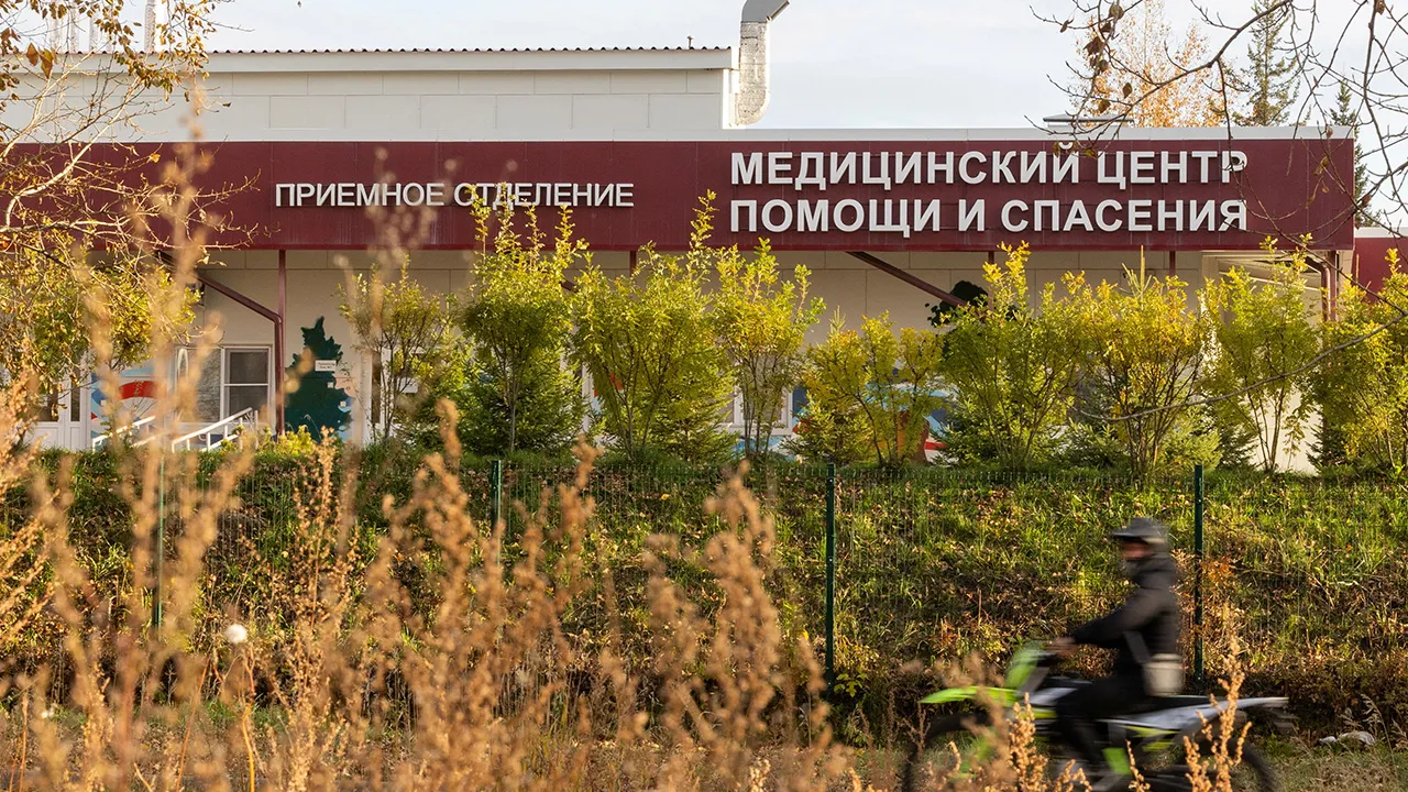 A view of the Medical Assistance and Rescue Centre, an infectious diseases hospital, in the town of Shelekhov in the Irkutsk region, Russia, October 5, 2026. REUTERS/Stringer