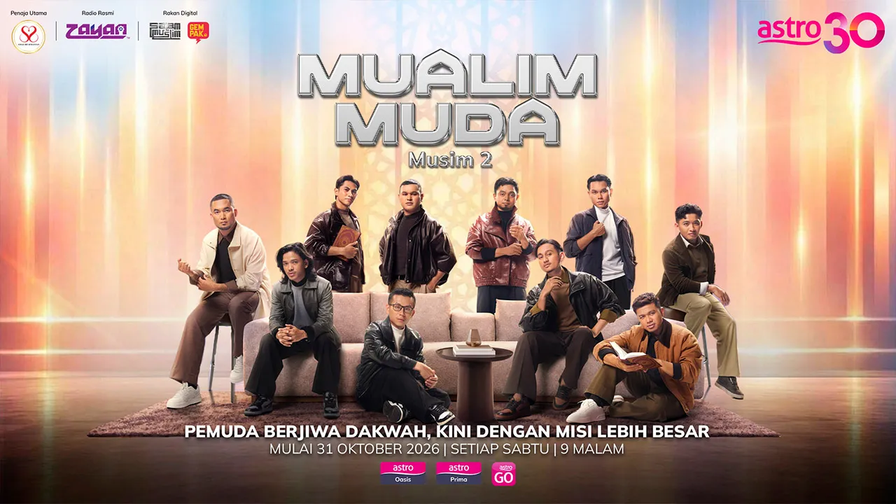 Astro Oasis kembali dengan Mualim Muda Musim 2 jam 9 malam ini. Foto Astro