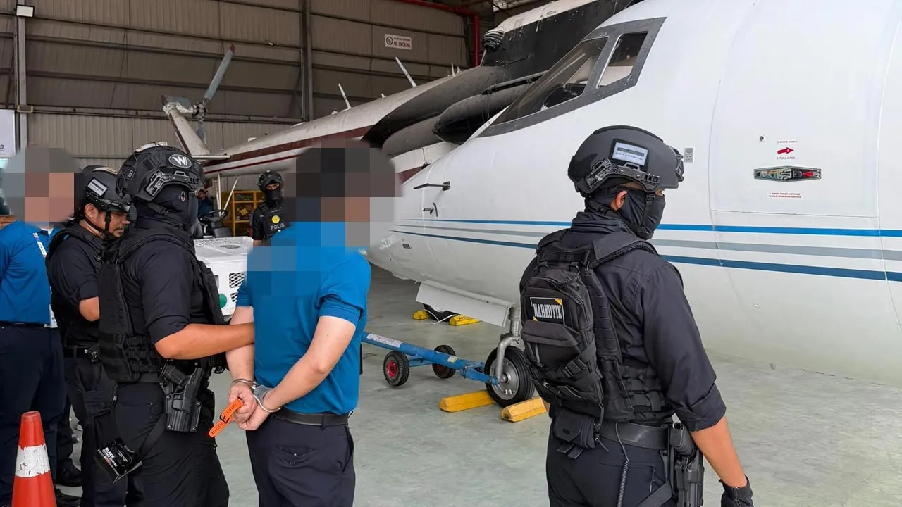 PRIVATE JET NARKOTIK -- JSJN Bukit Aman