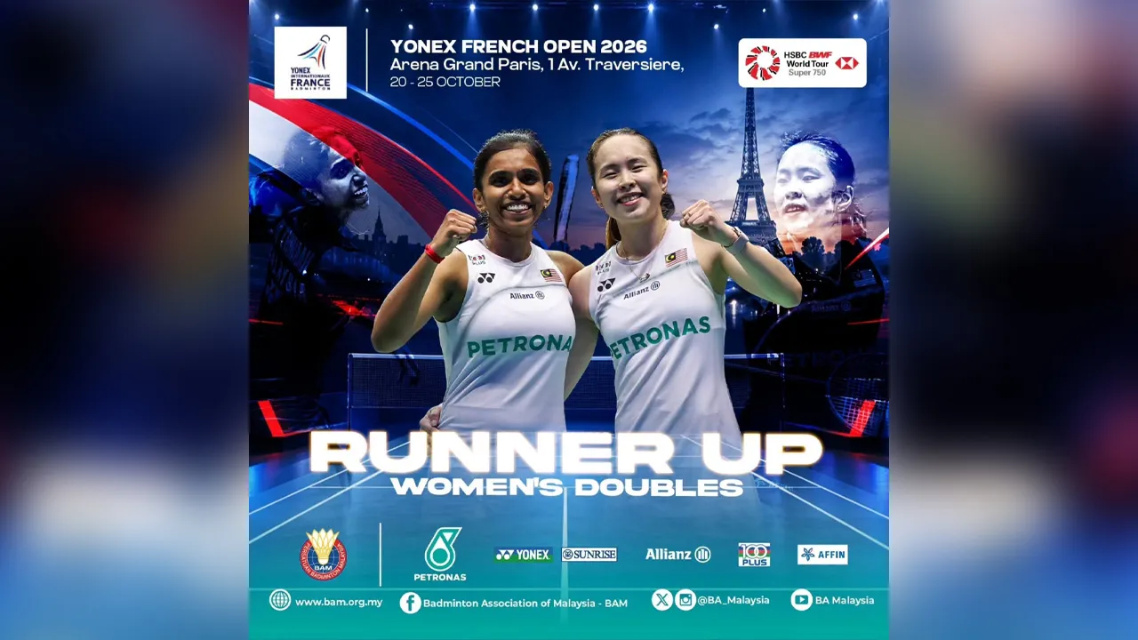 Sumber: FB Badminton Association of Malaysia - BAM