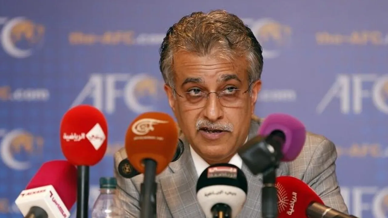 New Asian Football Confederation (AFC) President Sheikh Salman Bin Ebrahim Al Khalifa speaks during a news conference during an AFC Extraordinary Congress in Kuala Lumpur in this file photo dated May 2, 2013. REUTERS/Bazuki Muhammad