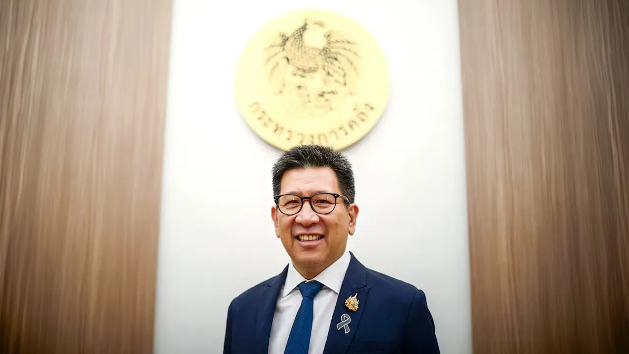 Thailand’s Deputy Prime Minister and Minister of Finance, Ekniti Nitithanprapas, poses before an interview with Reuters, at Finance Ministry in Bangkok, Thailand, September 25, 2026. REUTERS/Athit Perawongmetha