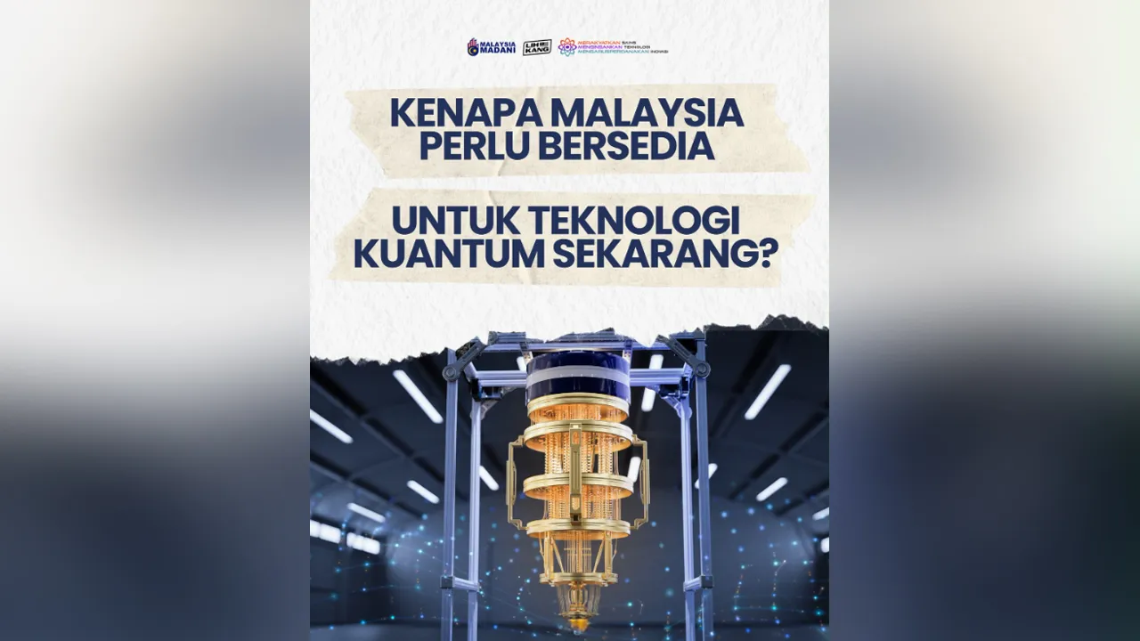 Teknologi kuantum mungkin belum digunakan secara meluas hari ini, tetapi membina bakat, R&D dan infrastruktur memerlukan masa. Sebab itu Malaysia perlu mula membina keupayaan lebih awal supaya kita mampu memahami, menilai dan memanfaatkan teknologi ini apabila ia semakin matang — bukan sekadar menjadi pengguna selepas teknologi tersebut dikuasai negara lain.