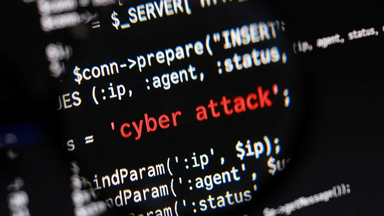 "Cyber Attack" phrase and PHP code appears in this illustration taken October 22, 2026. REUTERS