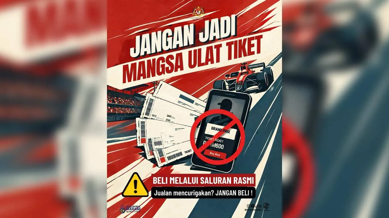 Bulan Oktober kita dimeriahkan dengan acara antarabangsa di Malaysia, kurang sehari lagi debaran Formula 1 di Sepang bermula.