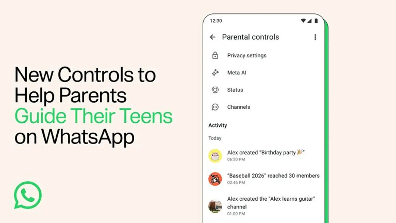 WhatsApp Perkenal Ciri Membolehkan Ibu Bapa Kawal Akaun Remaja_Amanz